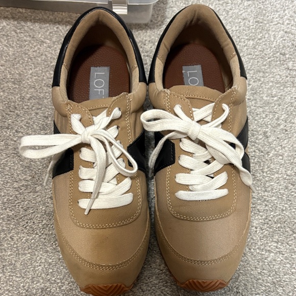 Loft Tan and Black Sneakers - Picture 2 of 4
